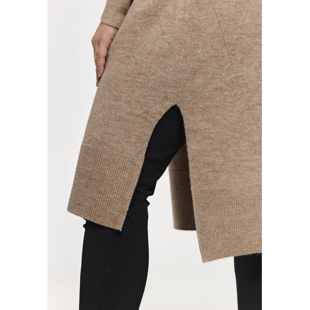 Gozzip Woman GSally Long Cardigan Long Cardigan Sand