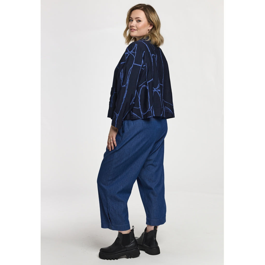 Gozzip Woman GSif Shirt Jacket Shirt Jacket Navy