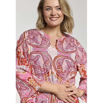 Gozzip Woman GSkuld Tunic Tunic Red mix print
