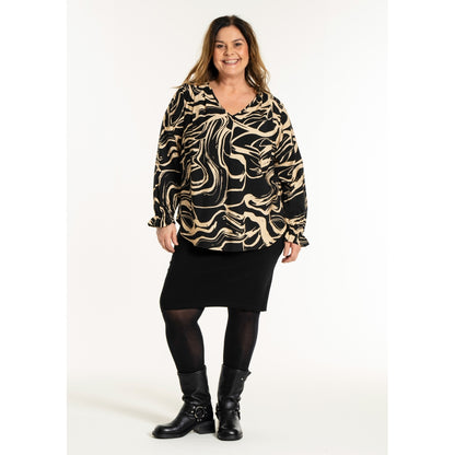 Gozzip Woman GSofia Blouse Blouse Black/Latte