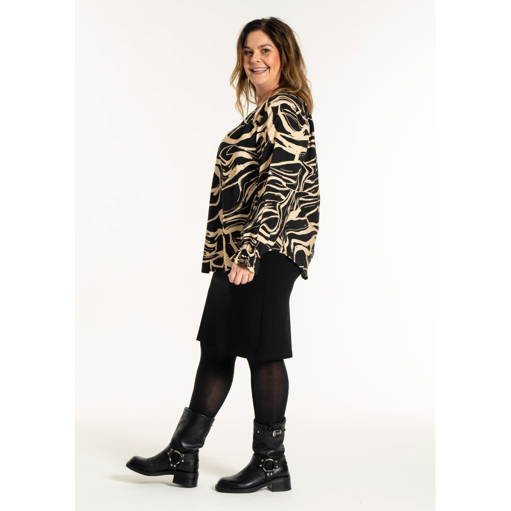 Gozzip Woman GSofia Blouse Blouse Black/Latte