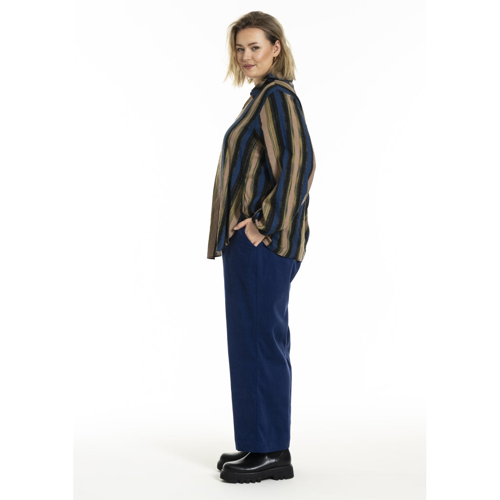 Gozzip Woman GSophia Shirt Blouse Shirt Blouse Multi colour stripes