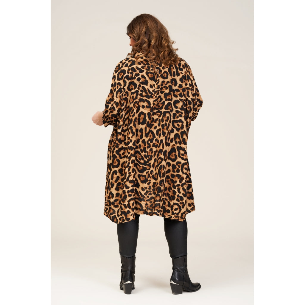 Gozzip Woman Gerda Oversize shirt Tunic Oversize shirt tunic Animal print