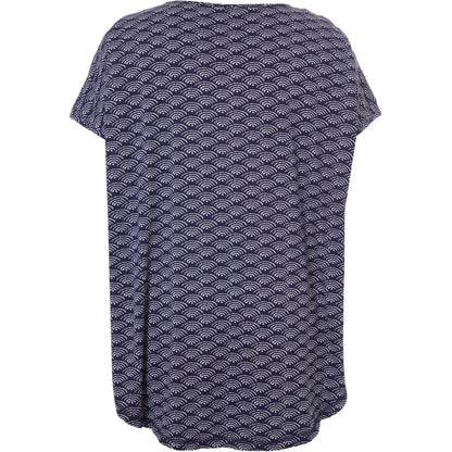 Gozzip Woman Gitte T-shirt with print T-Shirt Navy Print