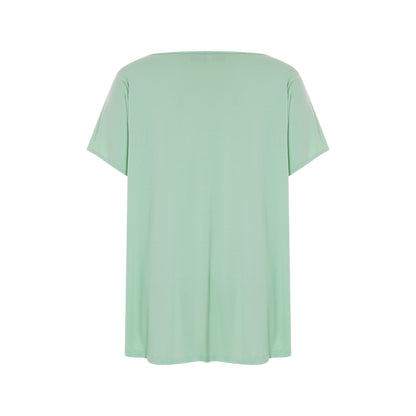 Gozzip Woman Gitte T-shirt with print - FLERE FARVER T-Shirt Pastel Green