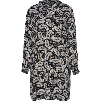 Gozzip Woman Mariann Tunic Tunic Black printed