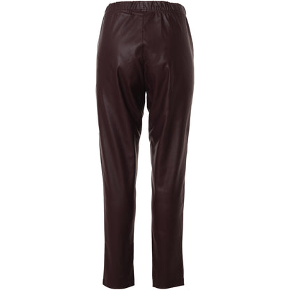 Gozzip Woman Monika Coated Leggings - FLERE FARVER Coated Leggings Eggplant